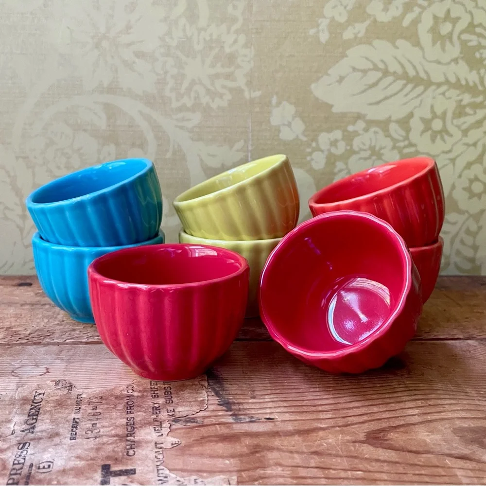 Crate & Barrel Set of 8 Pinch Bowls / Mini Prep / Mise en place